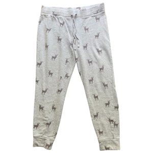 Cynthia Rowley Deer Print Joggers